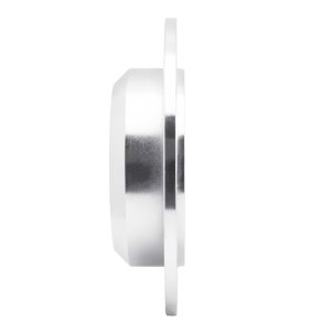 Jeep Wrangler Brake Rotor (1) - Rear Right - R1 Concepts - Drilled & Slotted - Silver - `18-`25